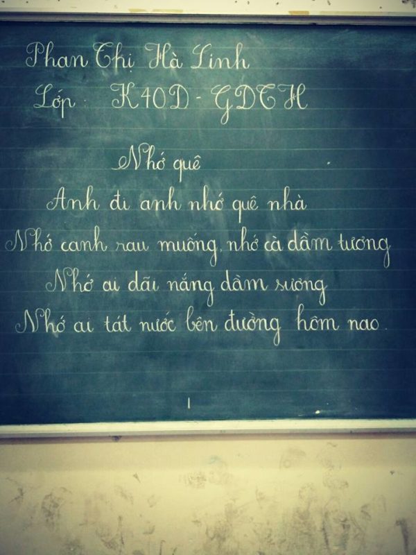 ky nang viet bang 1 600x800 - Kỹ năng luyện viết bảng đẹp dành cho học viên và giáo viên