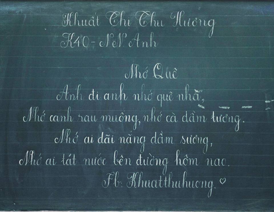 ky nang viet bang 4 - Kỹ năng luyện viết bảng đẹp dành cho học viên và giáo viên